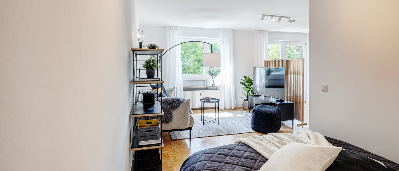 apartment München Parkstadt Schwabing 03 sleeping area 13011