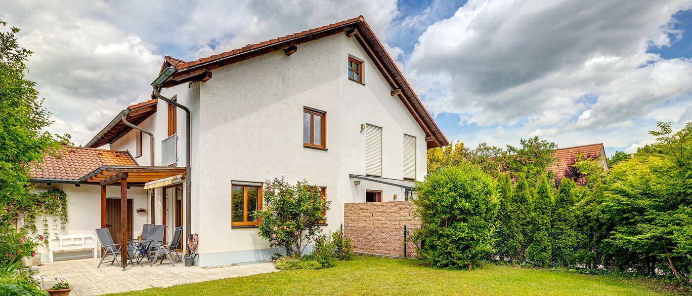 semi-detached house Maisach 01 garden 13032