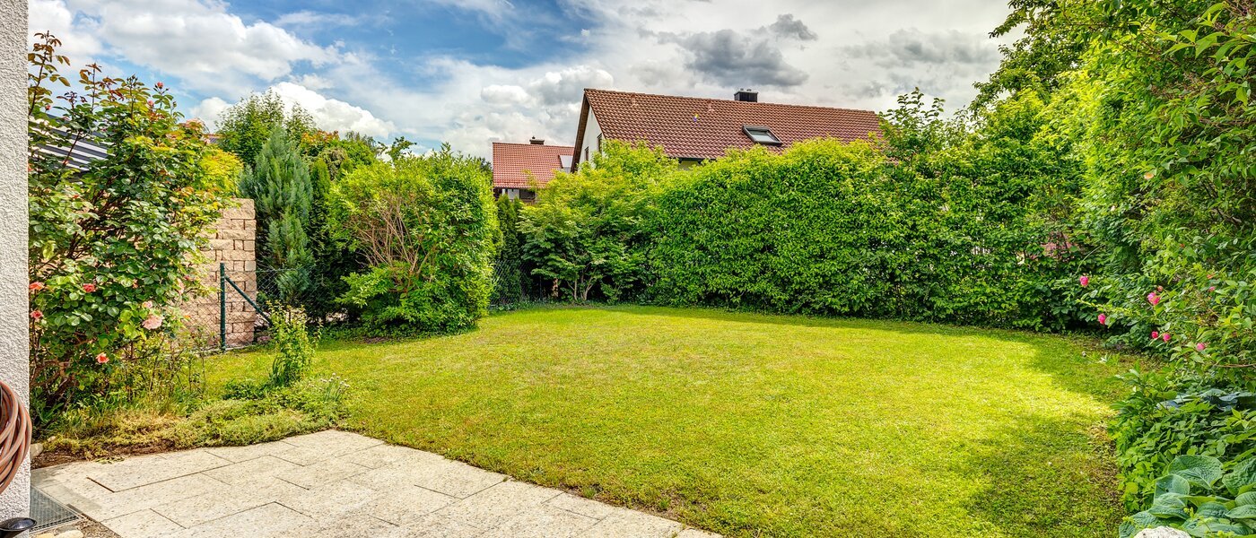 semi-detached house Maisach 02 garden 13032