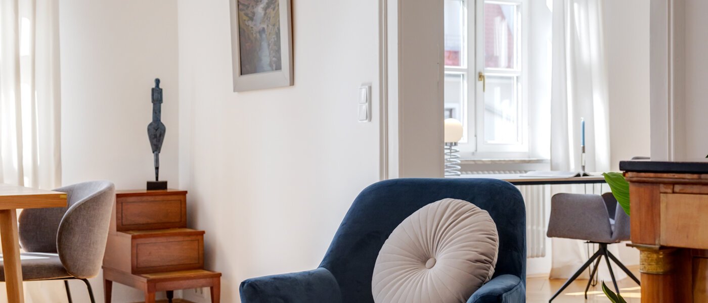 apartment München Lehel 02 living area 13035