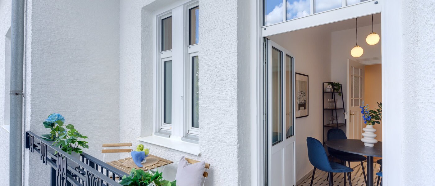 apartment München Lehel 01 2. balcony 13035