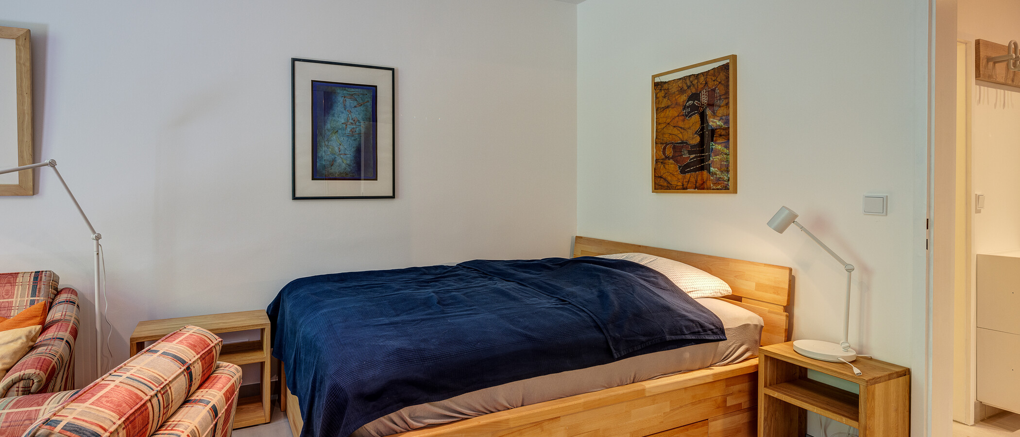 apartment München Schwabing-West (rund um den Hohenzollernplatz) 01 sleeping area 13038
