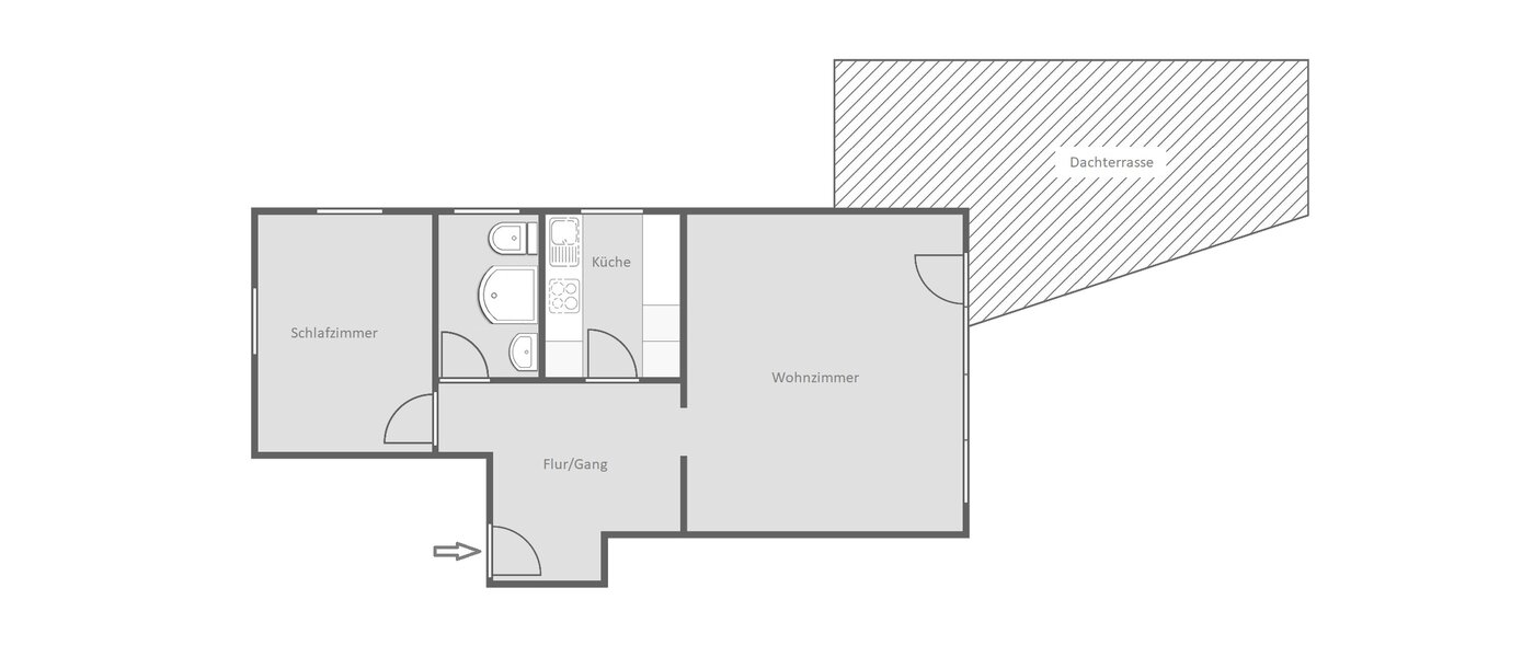 apartment München Berg am Laim 01 floor plan 13039