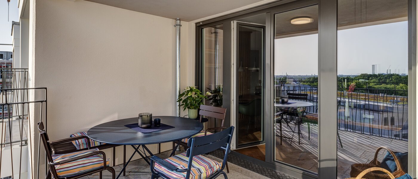 apartment München Au 01 loggia 13050