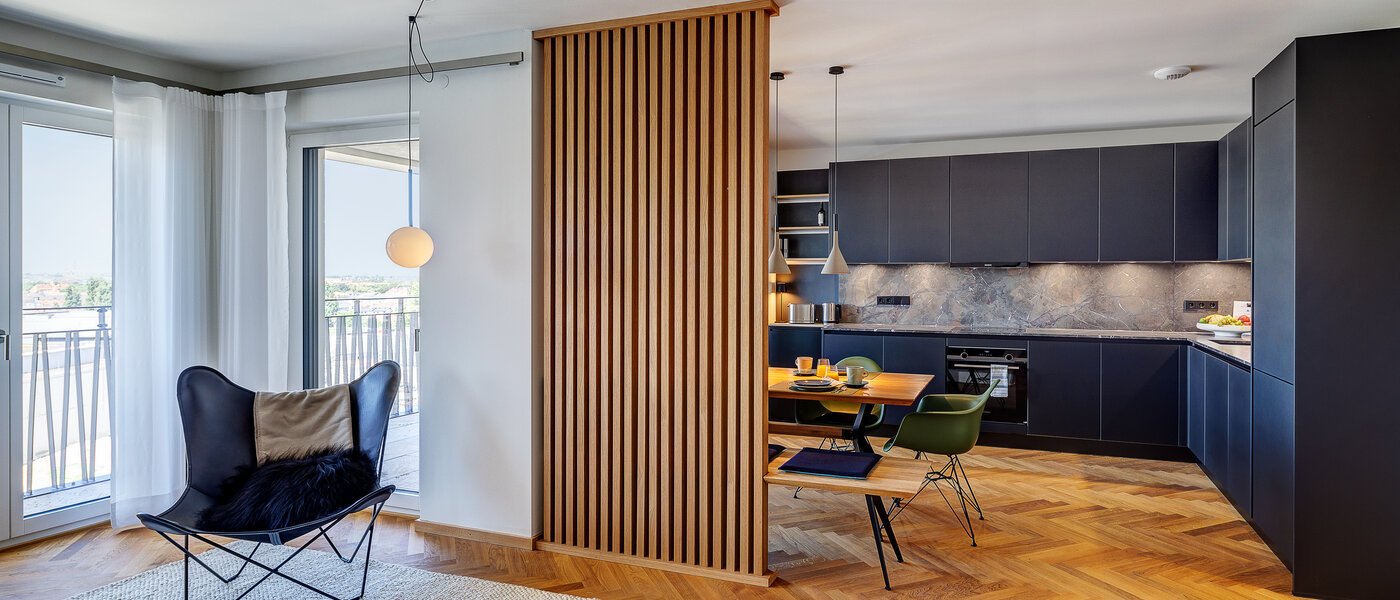 apartment München Au 04 living area 13050