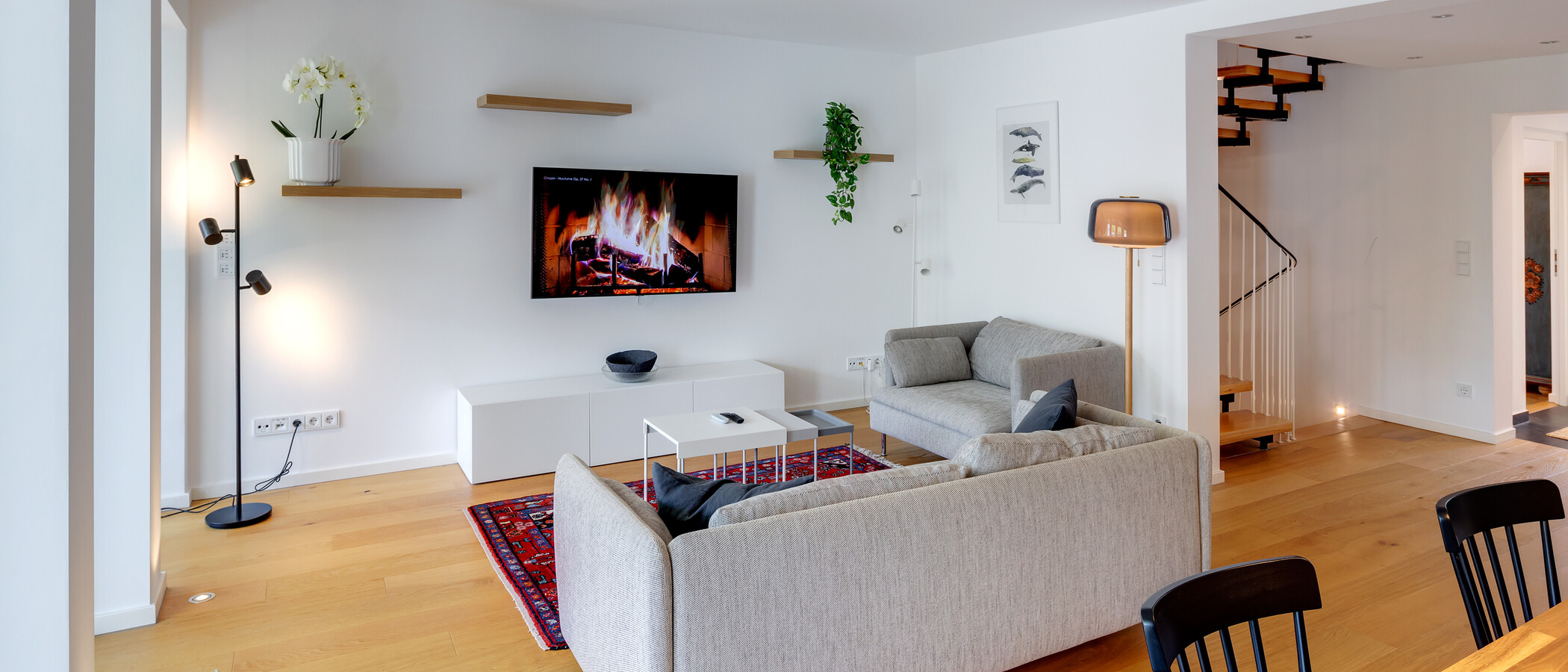 townhouse München Fasangarten 03 living area 13074