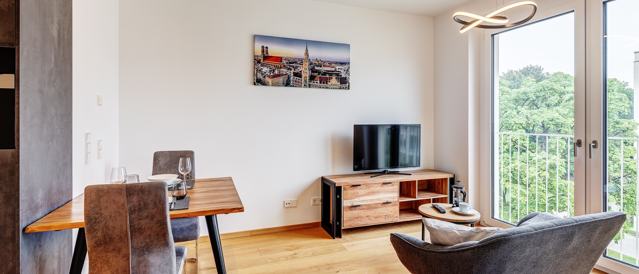 apartment München Giesing 03 living area 13094
