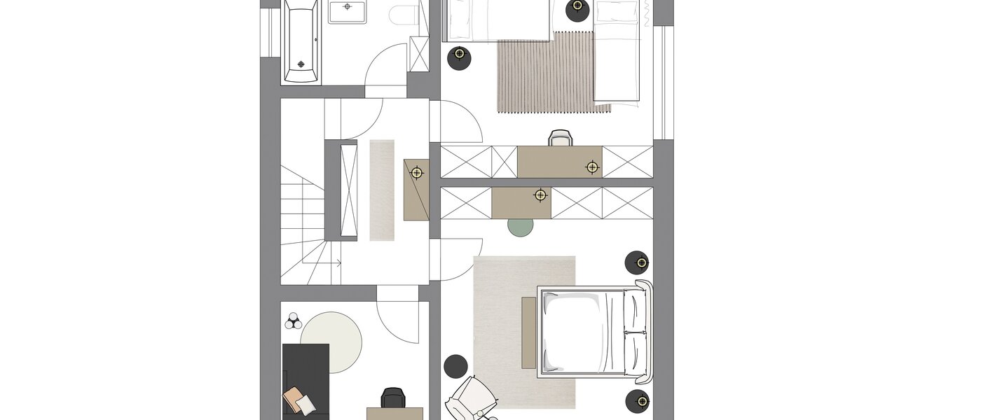 maisonette München Trudering 02 floor plan 13109