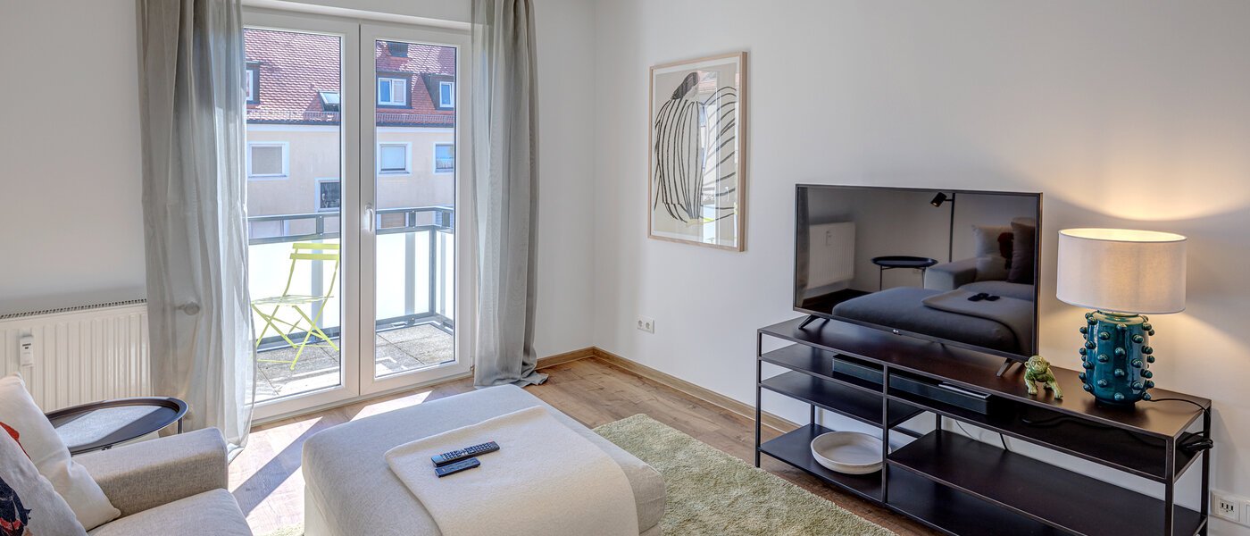 apartment München Obersendling 02 living room 13112