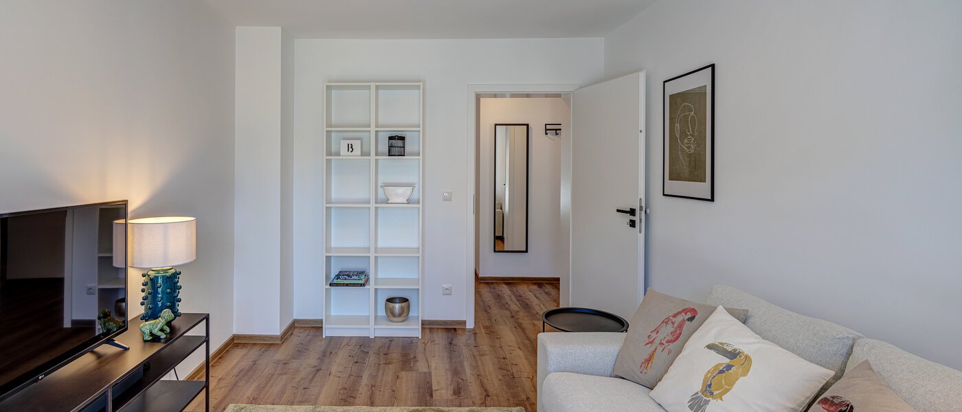 apartment München Obersendling 03 living room 13112