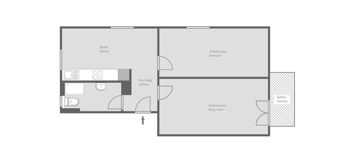 apartment München Obersendling 01 floor plan 13112