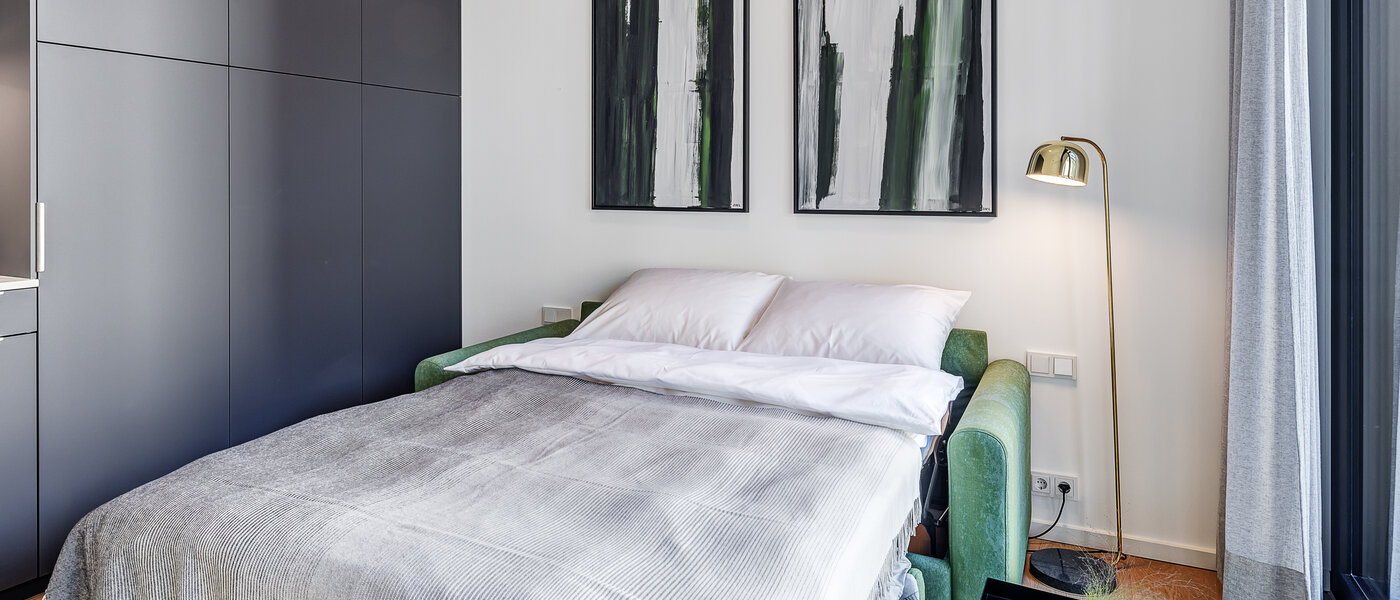 apartment München Au 02 sleeping area 13114