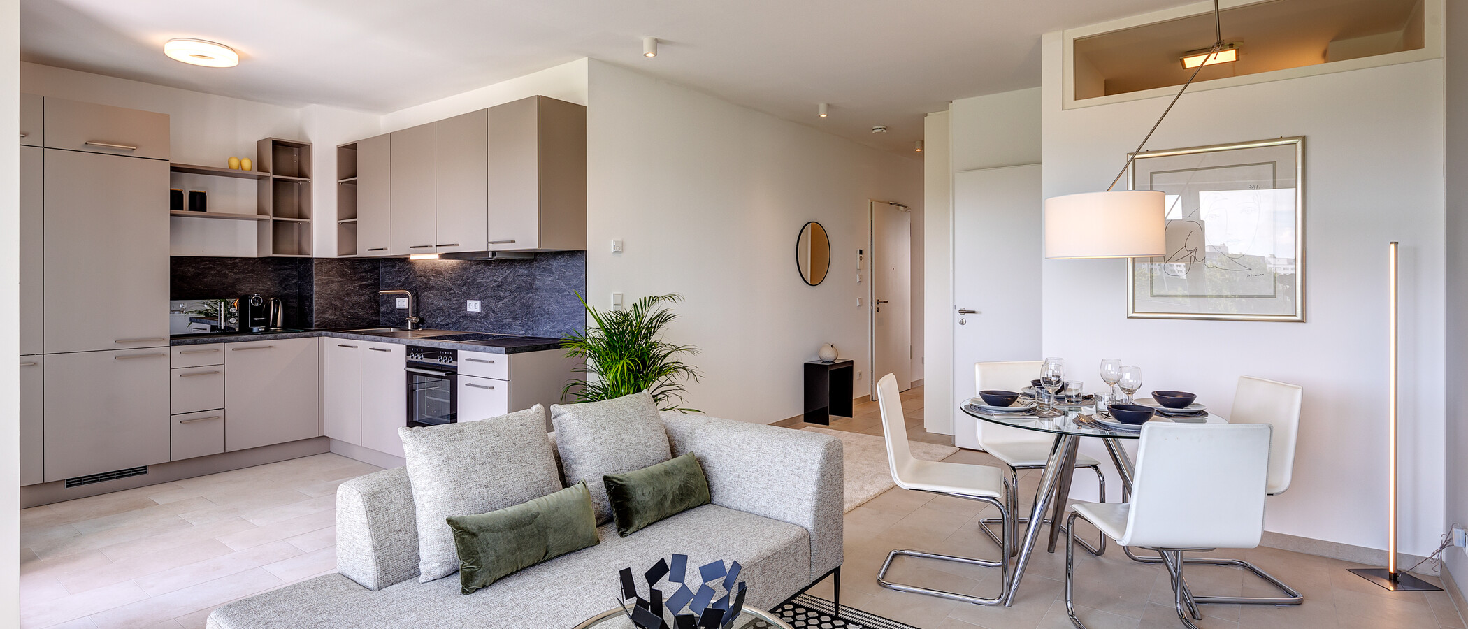 apartment München Pasing 03 living area 13138