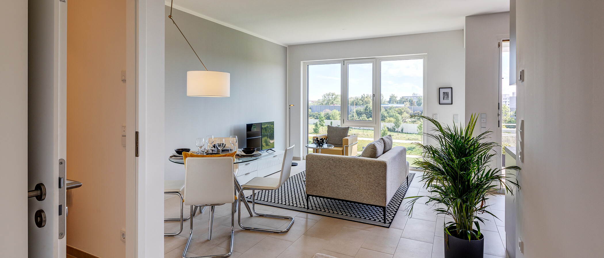 apartment München Pasing 06 living area 13138