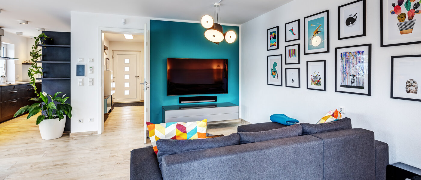 semi-detached house Vaterstetten 03 living area 13140