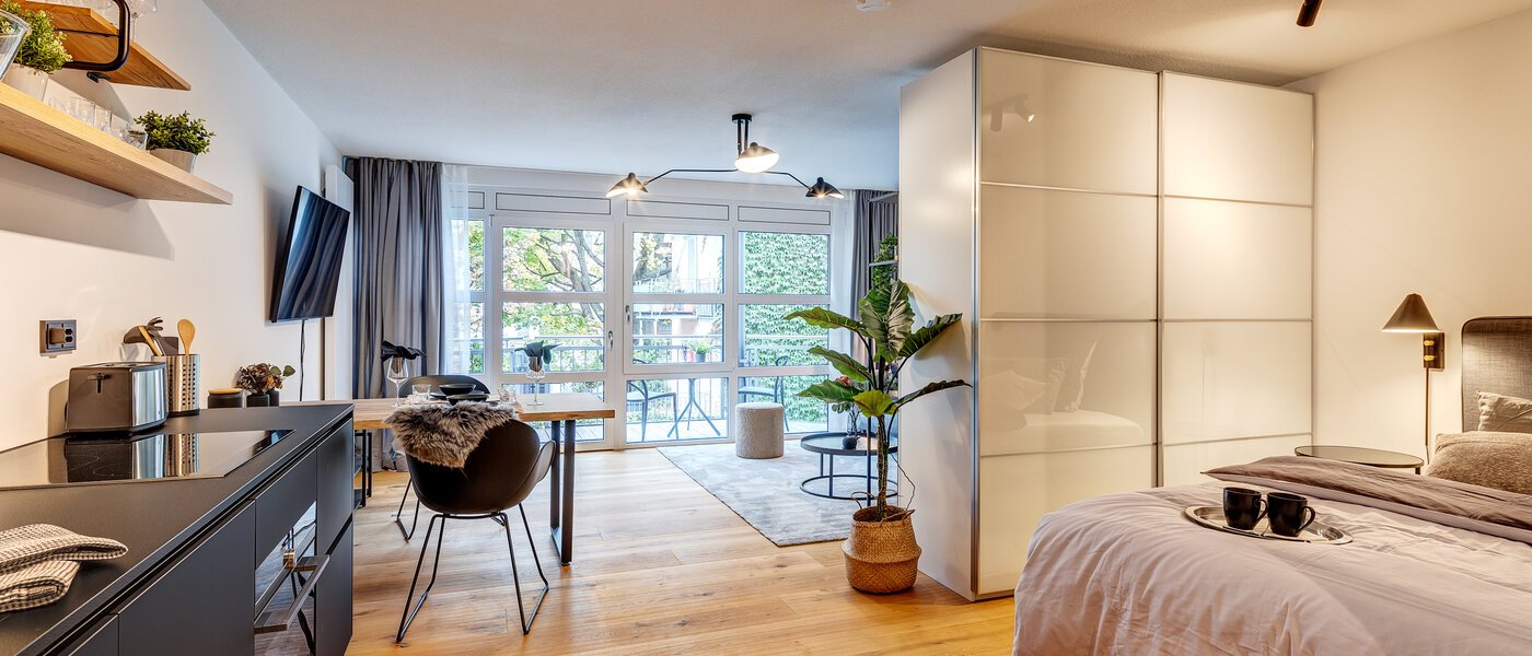 apartment München Schwanthalerhöhe 02 sleeping area 13142