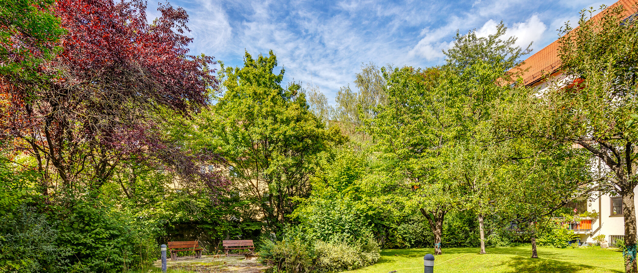 apartment München Milbertshofen 01 communal garden 13155