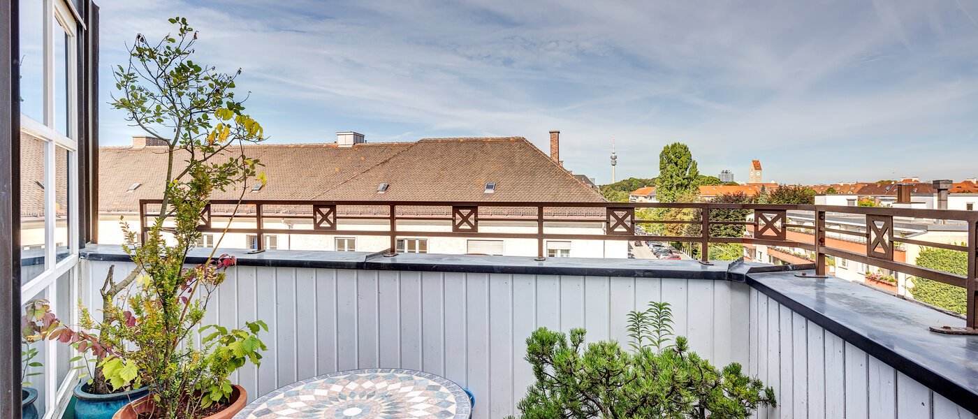 apartment München Schwabing (links der Leopoldstraße) 03 roof terrace 13164