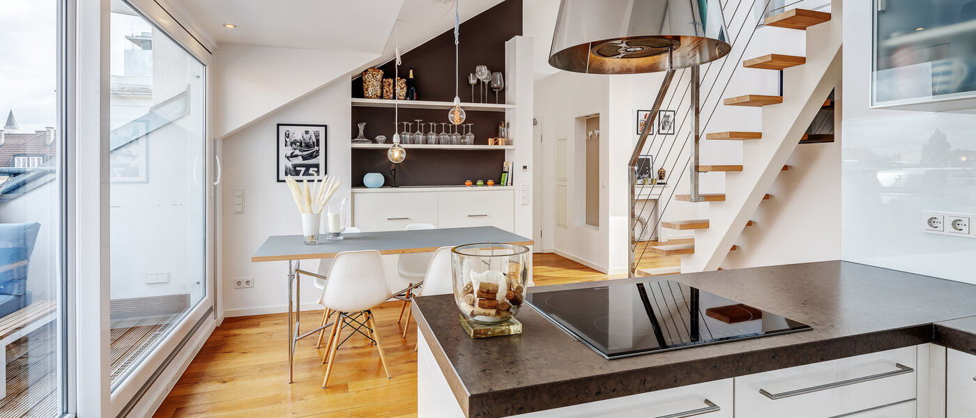 maisonette-gallery apartment München Maxvorstadt - Museumsviertel 01 kitchen 13166