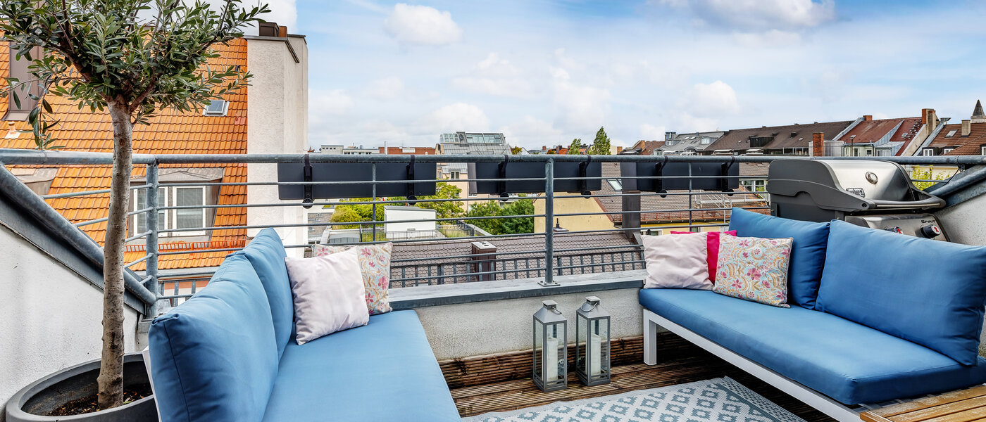 maisonette-gallery apartment München Maxvorstadt - Museumsviertel 01 roof terrace 13166