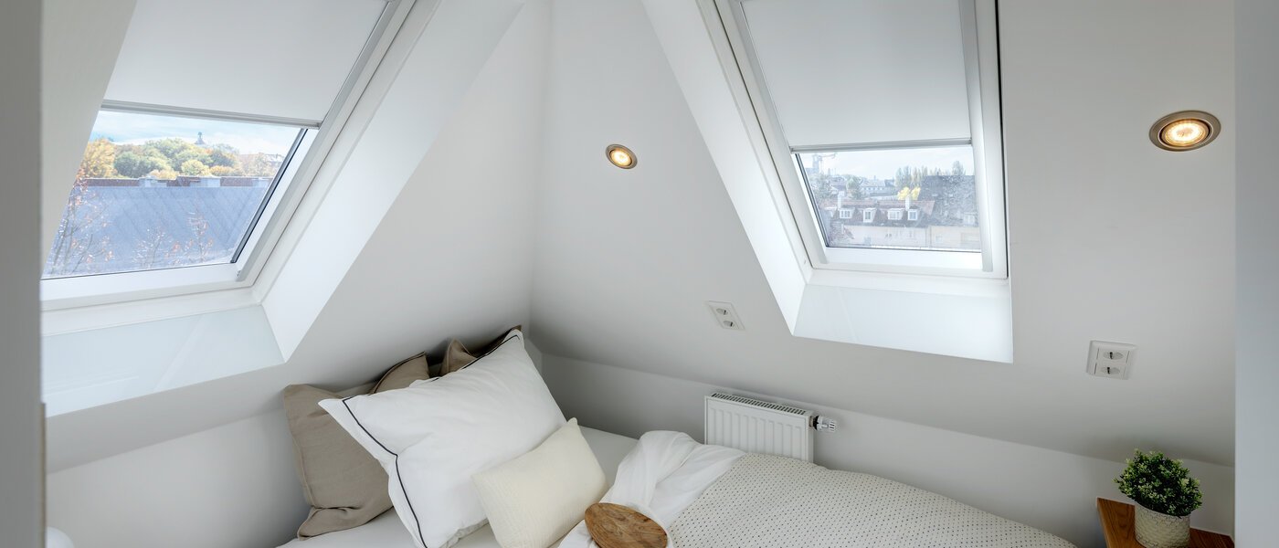 attic apartment München Au 01 sleeping area 13187