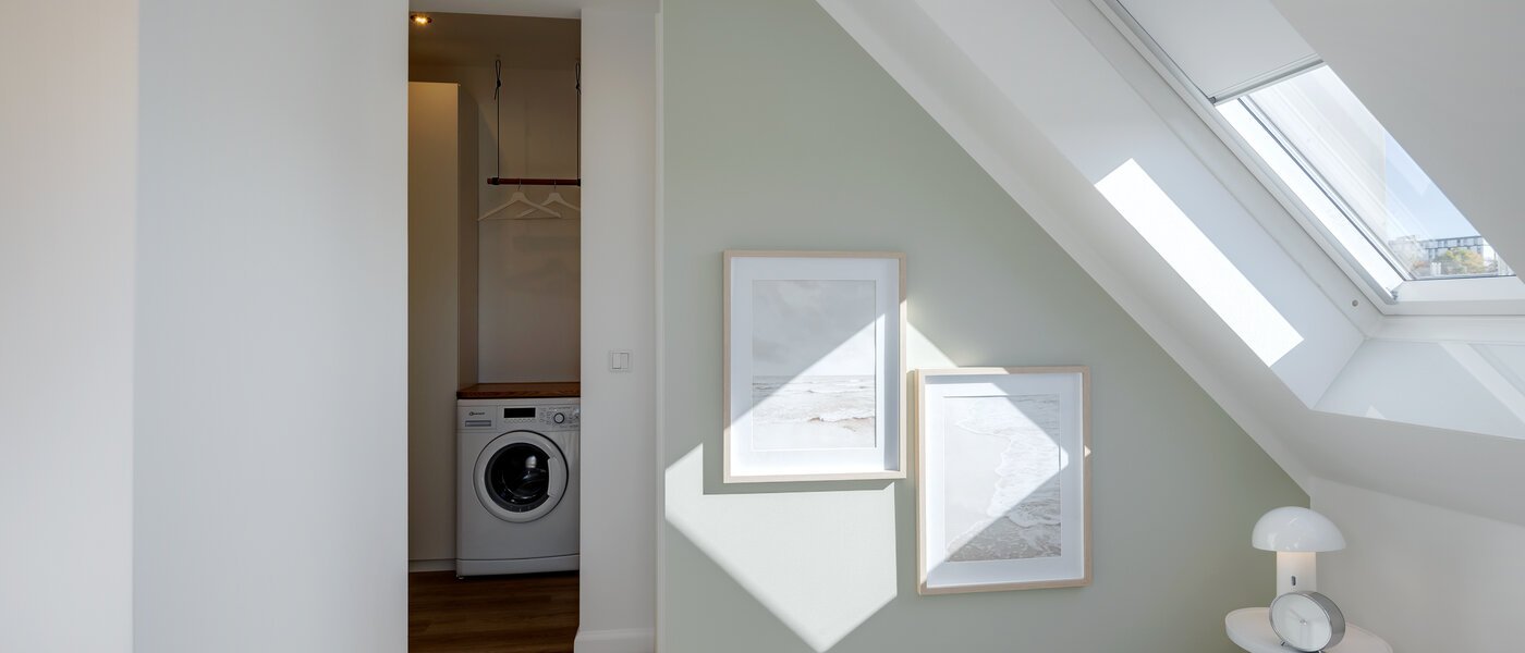 attic apartment München Au 03 sleeping area 13187