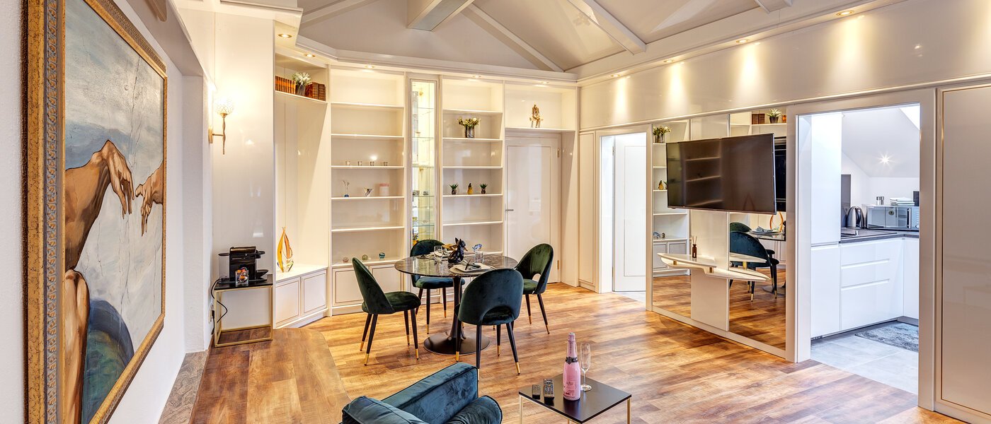 attic apartment Baldham 04 living area 13188