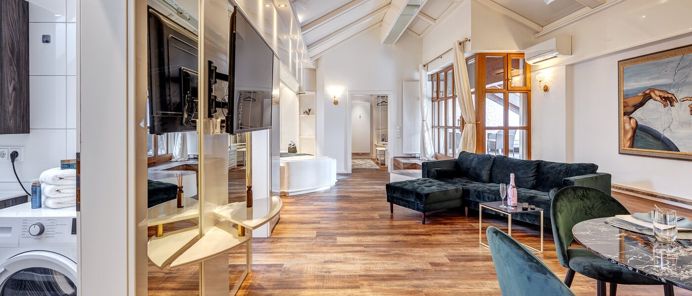 attic apartment Baldham 05 living area 13188