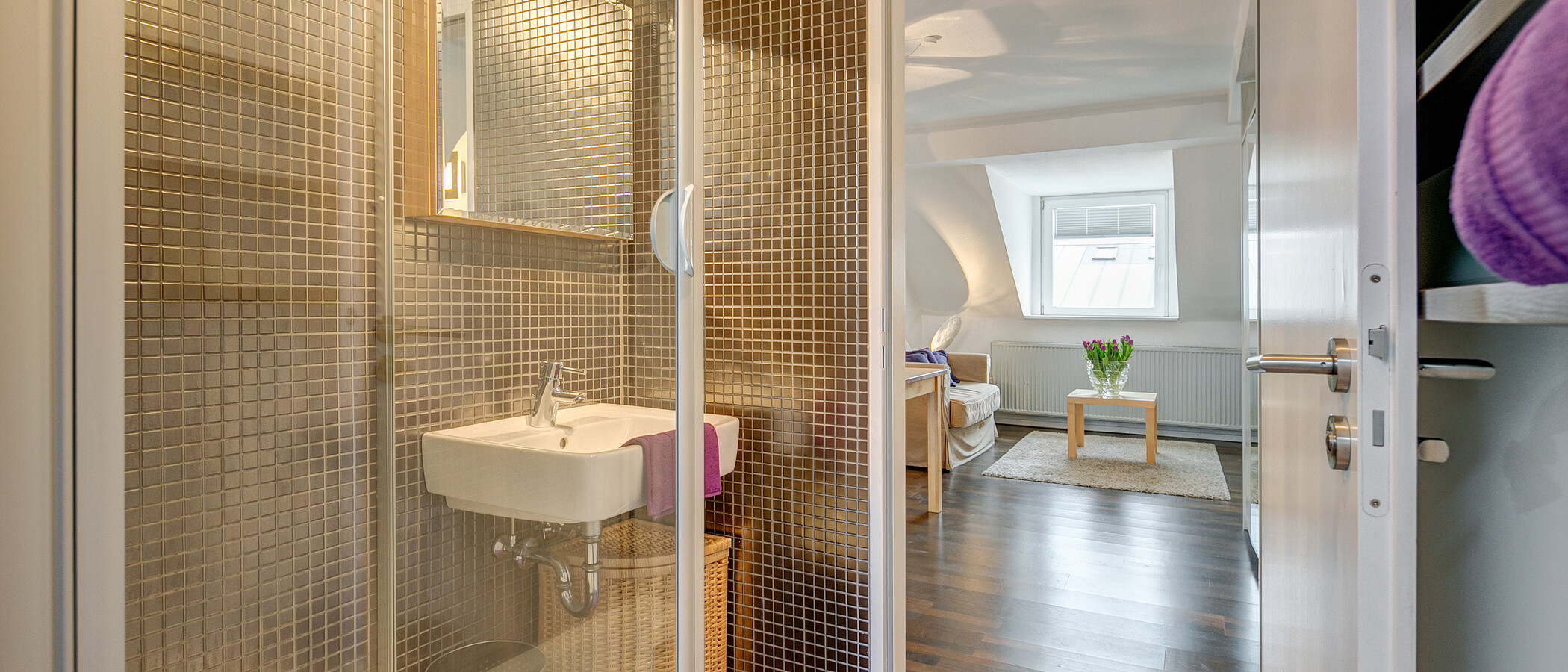 attic apartment München Maxvorstadt 02 bathroom 1321