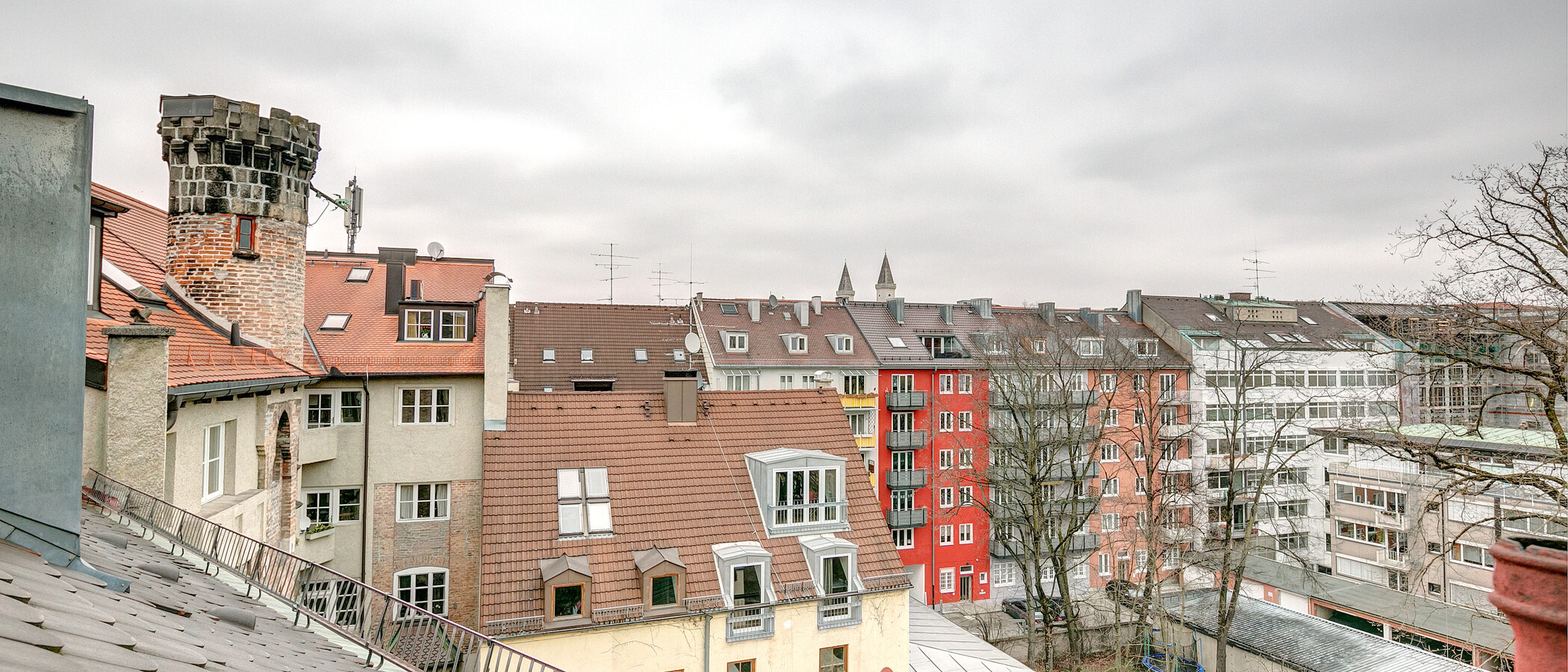 attic apartment München Maxvorstadt 03 view 1321