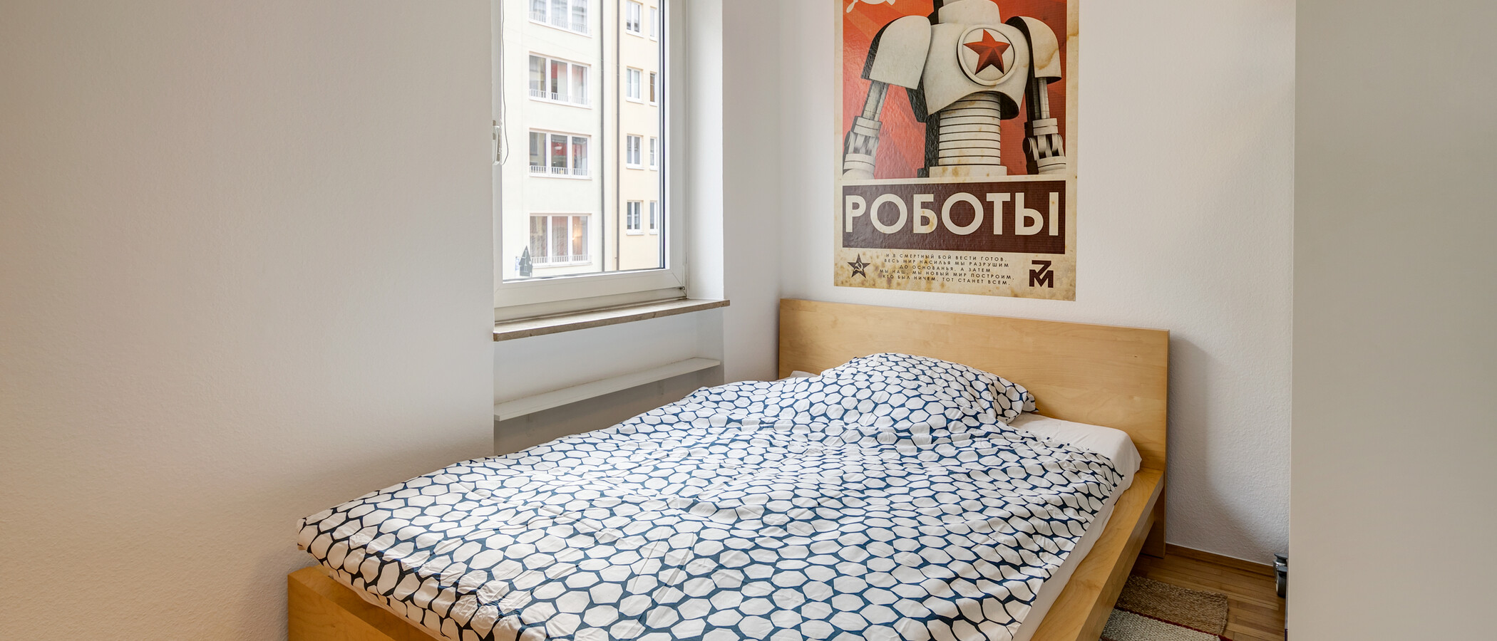 apartment München Schwabing-West (rund um den Hohenzollernplatz) 01 sleeping area 1322