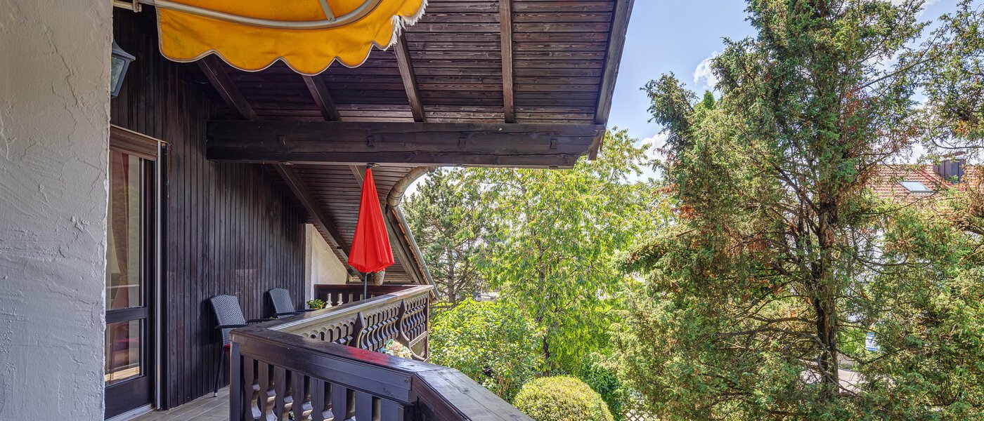attic apartment Inning am Ammersee 02 1. balcony 13224