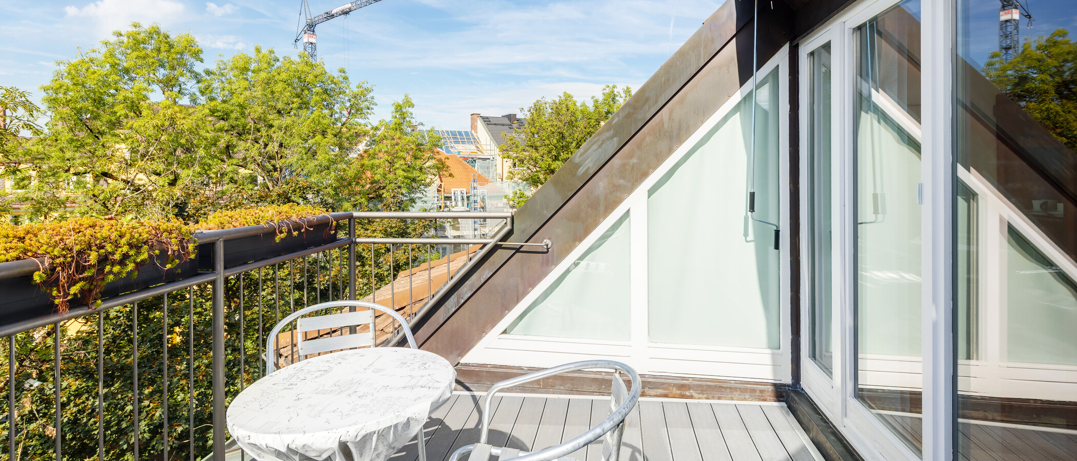 attic apartment München Laim 02 1. roof terrace 13229