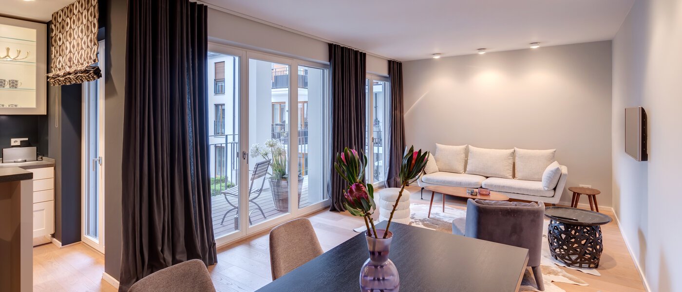 apartment München Maxvorstadt - Westen 01 living area 13240