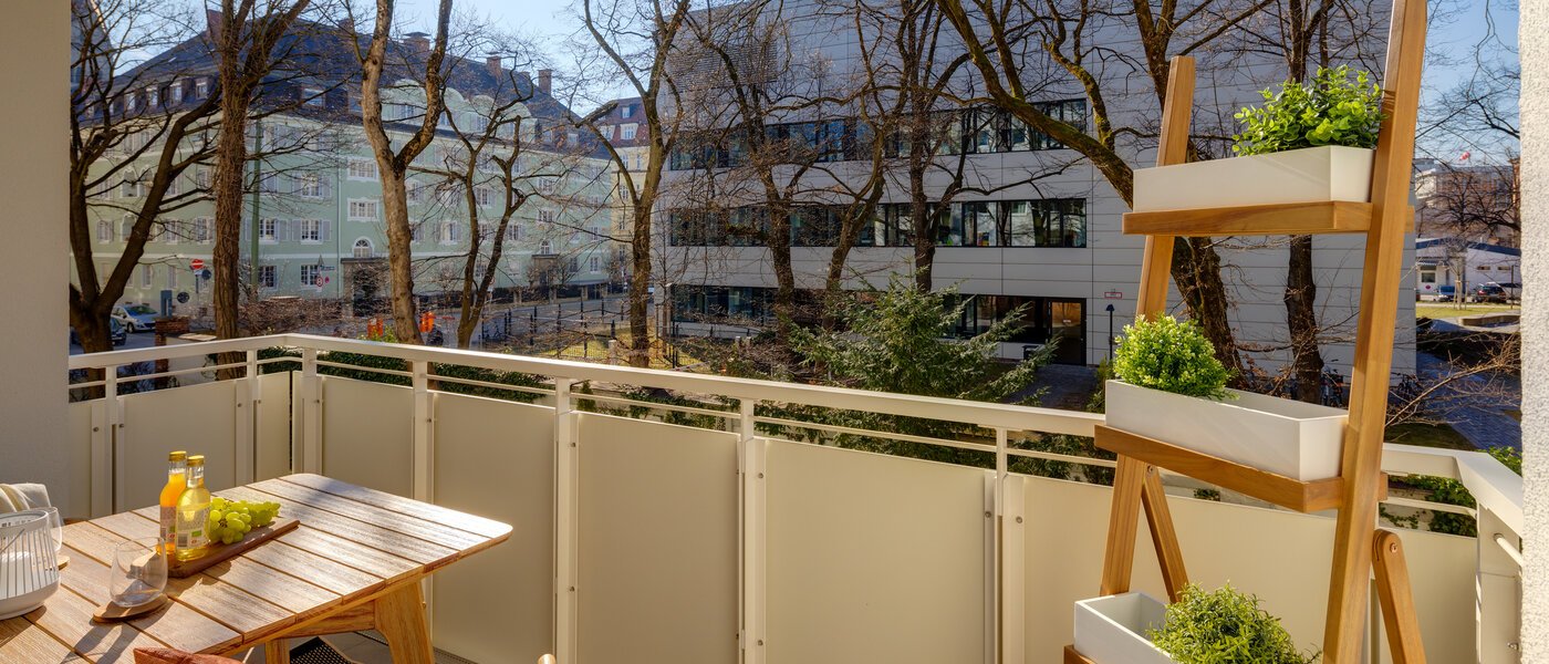 apartment München Maxvorstadt - Westen 02 balcony 13243