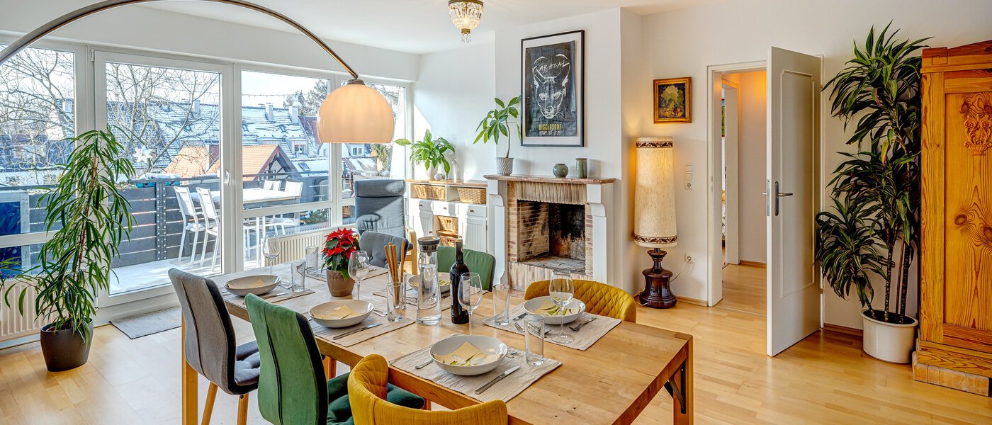 apartment München Nymphenburg 01 living area 13273