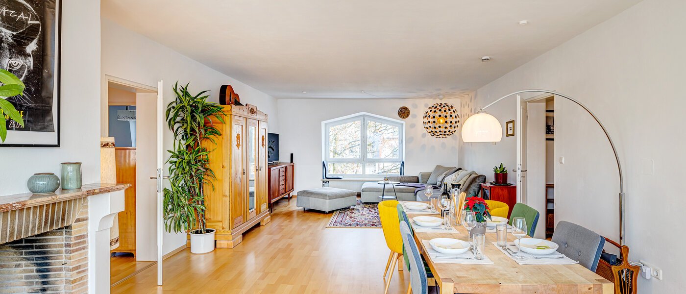 apartment München Nymphenburg 04 living area 13273