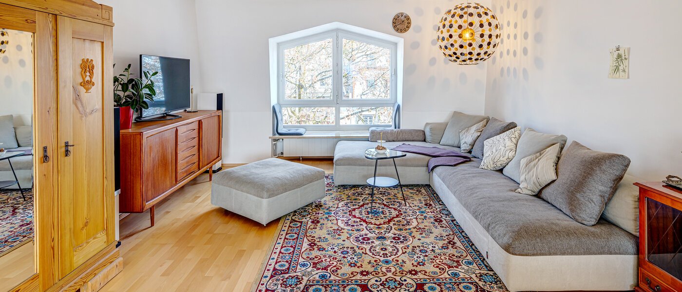 apartment München Nymphenburg 05 living area 13273