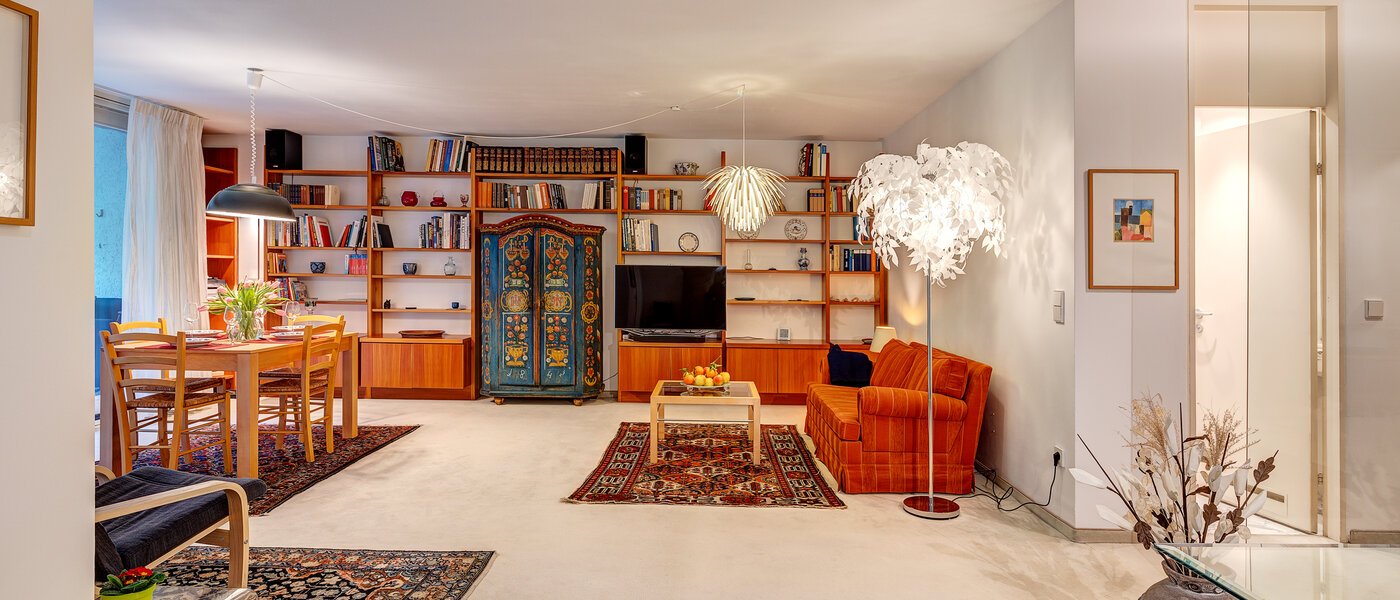 apartment München Schwabing-West (rund um den Bonner Platz) 02 living area 13286