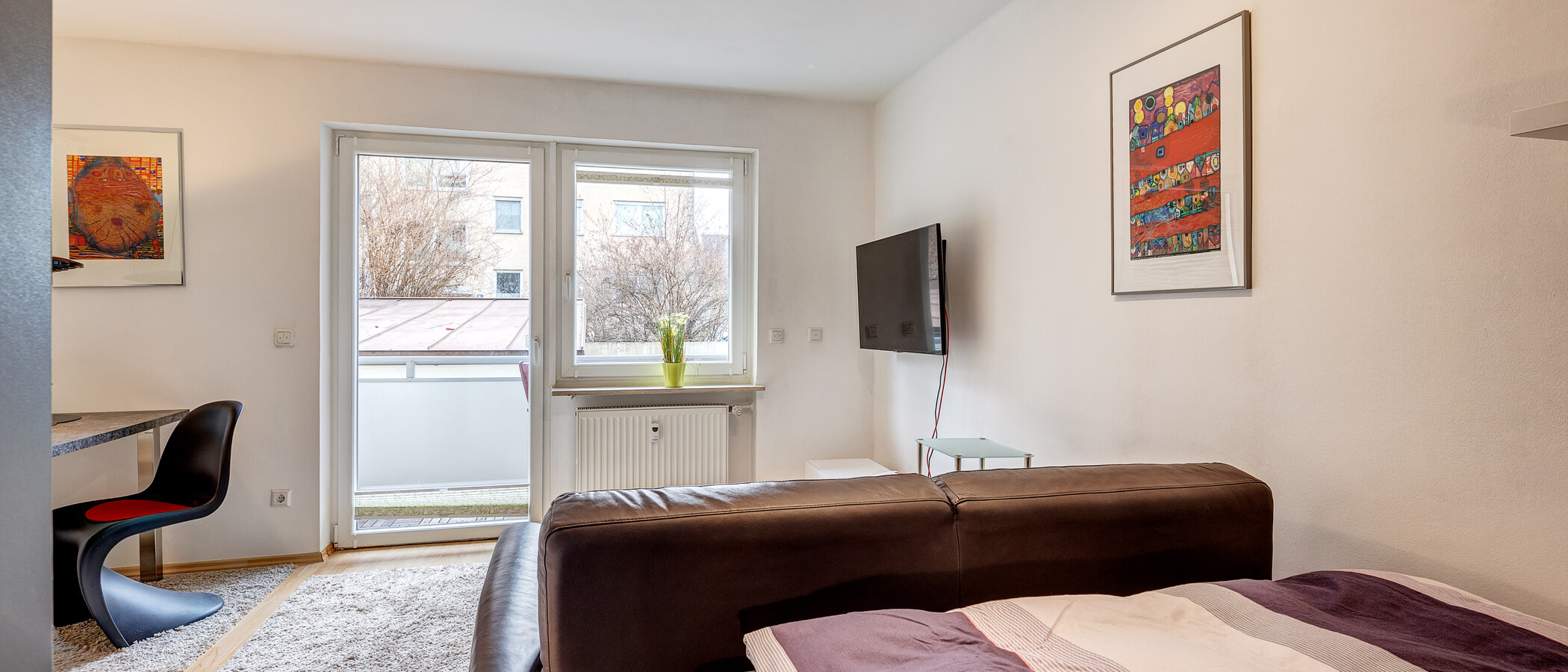 apartment München Milbertshofen 02 sleeping area 13288