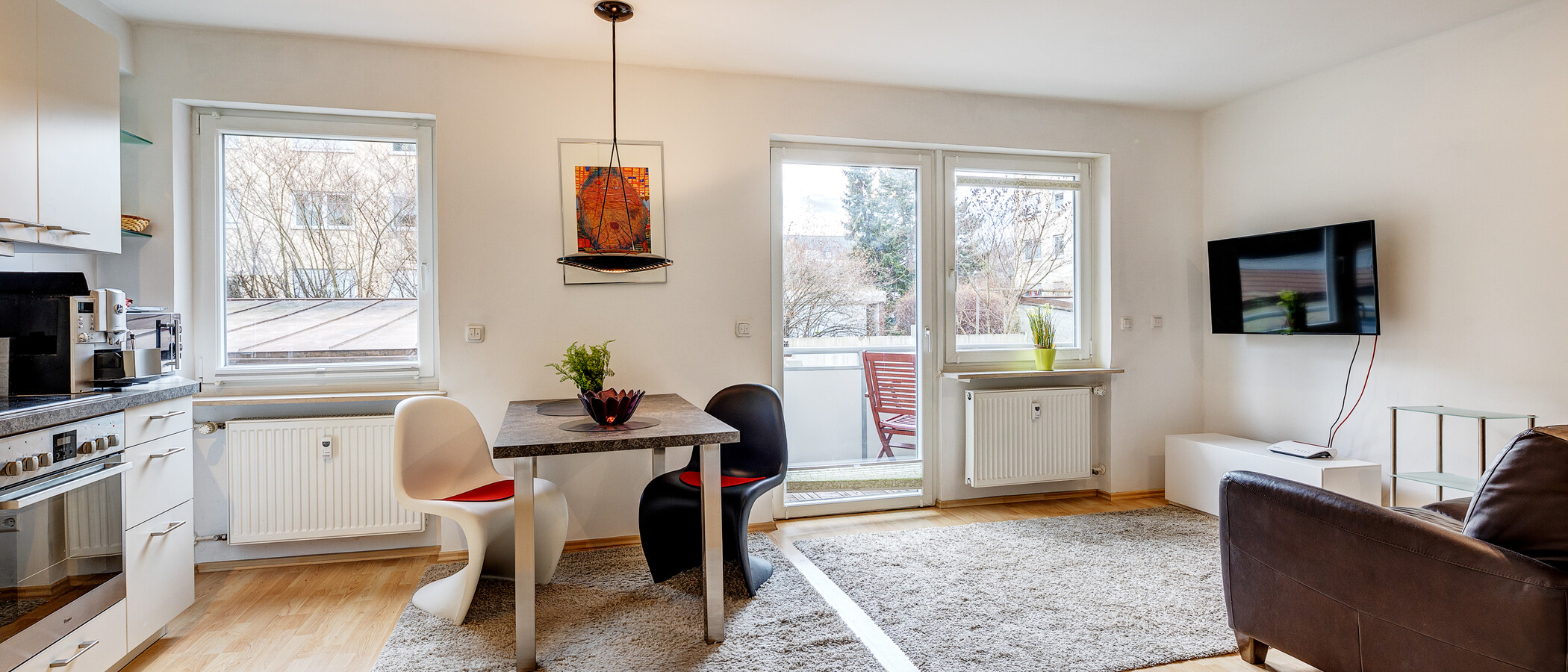 apartment München Milbertshofen 01 living area 13288