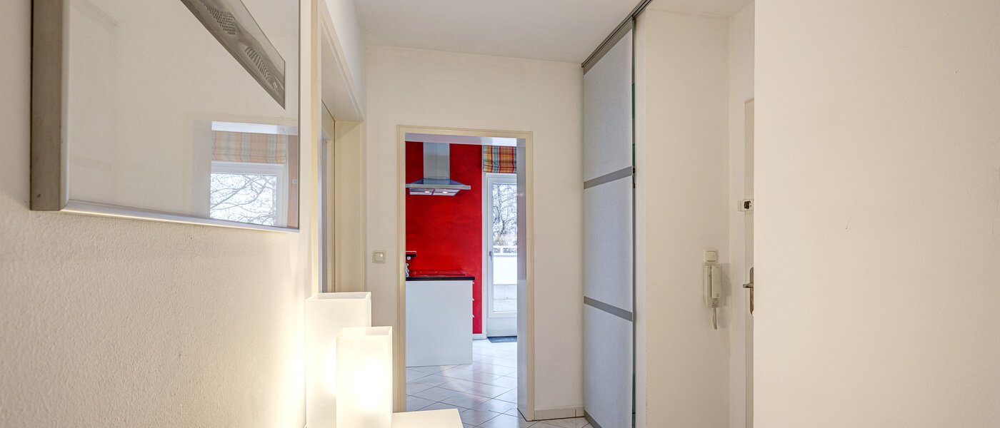 roof terrace apartment München Moosach 03 hall 13292