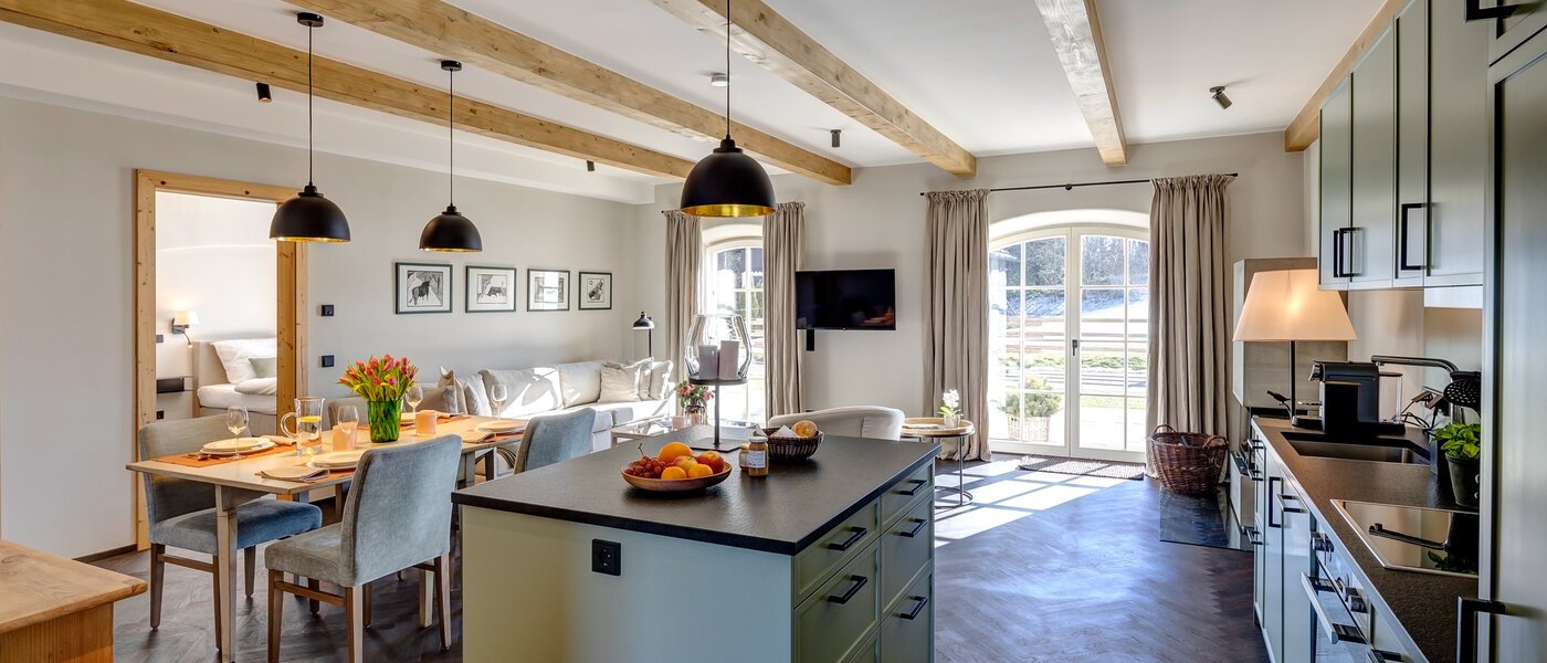 apartment Waakirchen 03 living area 13308