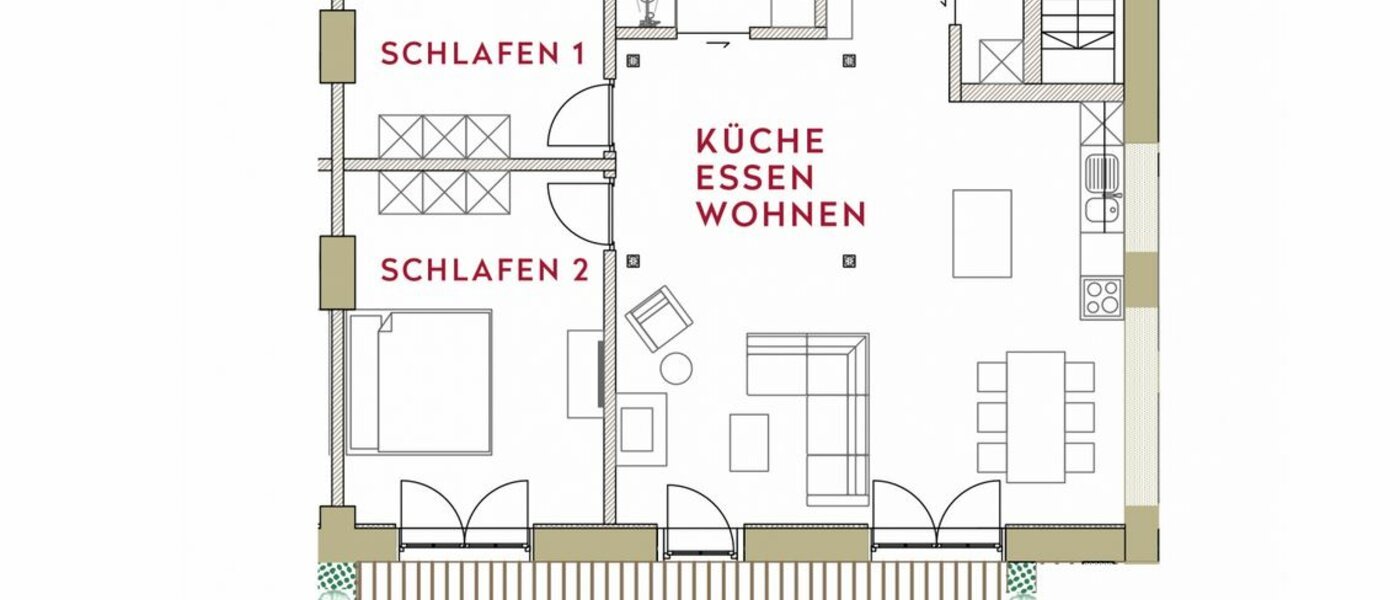 apartment Waakirchen 01 floor plan 13308
