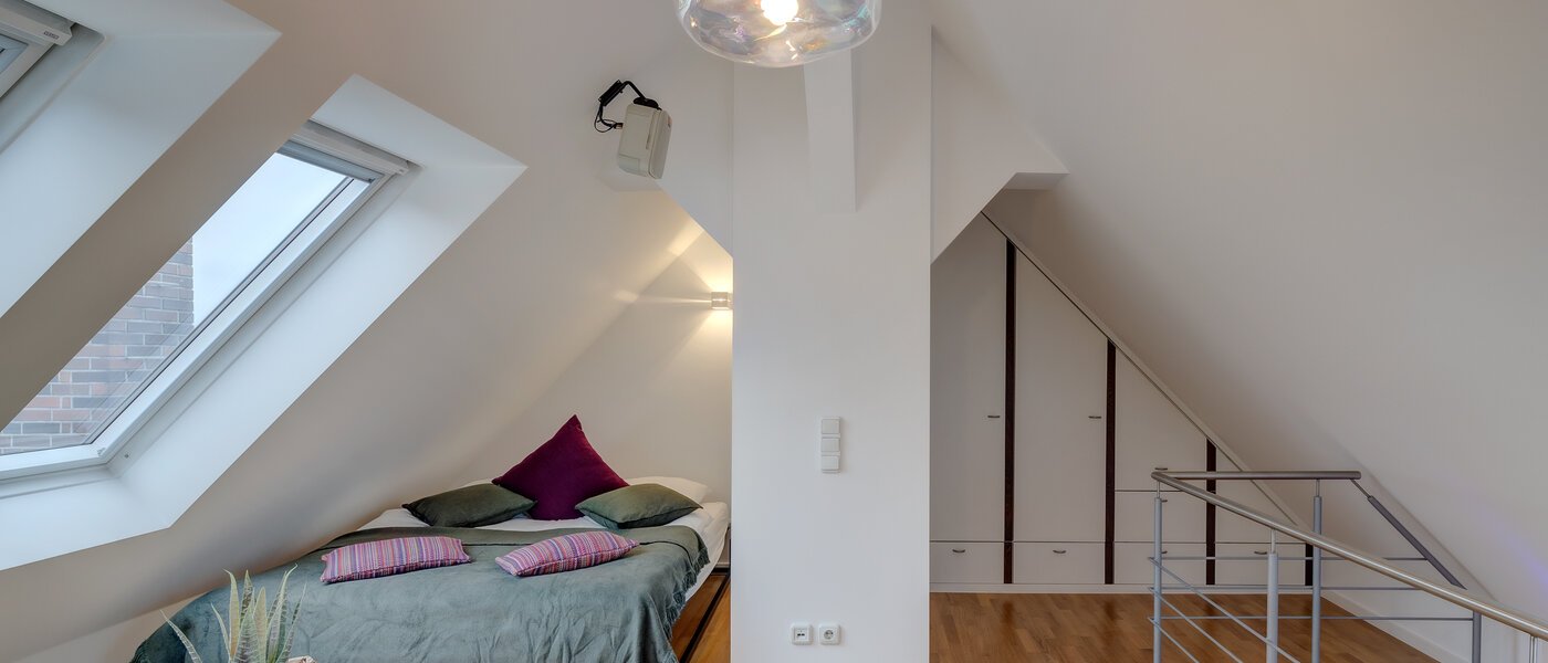 maisonette-gallery apartment München Maxvorstadt 01 2. sleeping area 13317