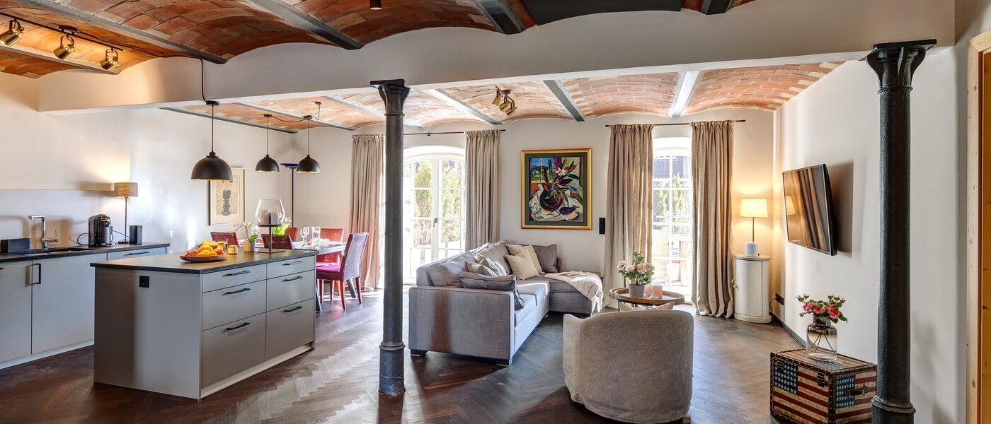 apartment Waakirchen 01 living area 13353