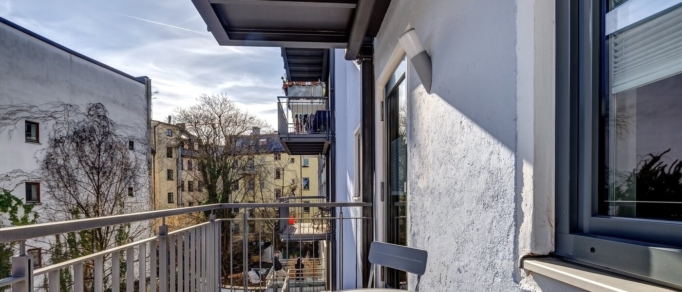 apartment München Maxvorstadt - Westen 02 1. balcony 13363