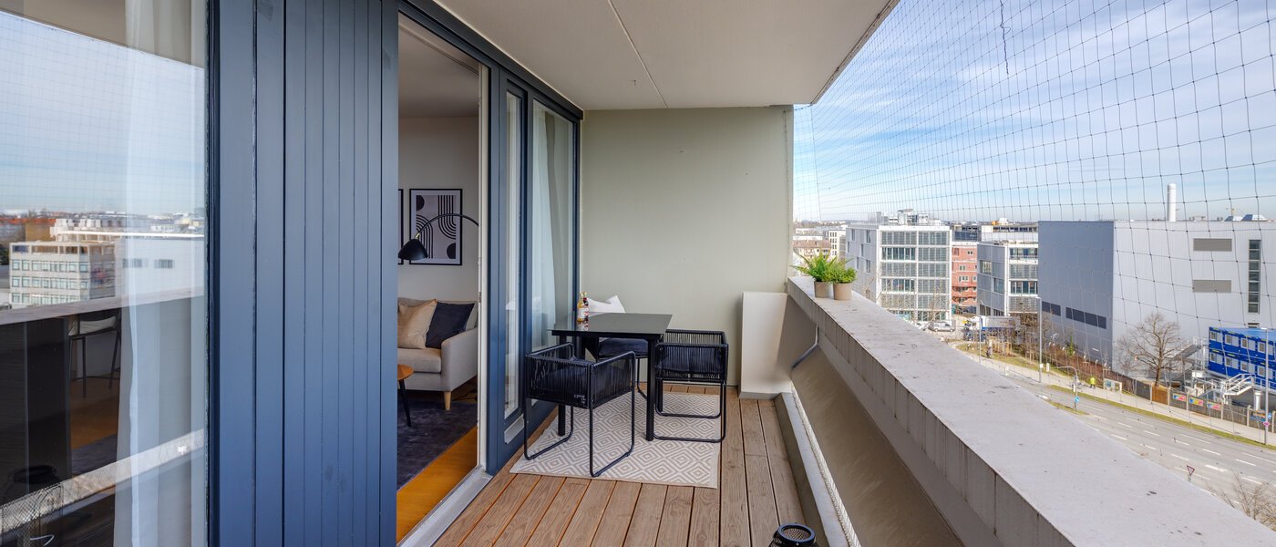 apartment München Olympiadorf 02 loggia 13379