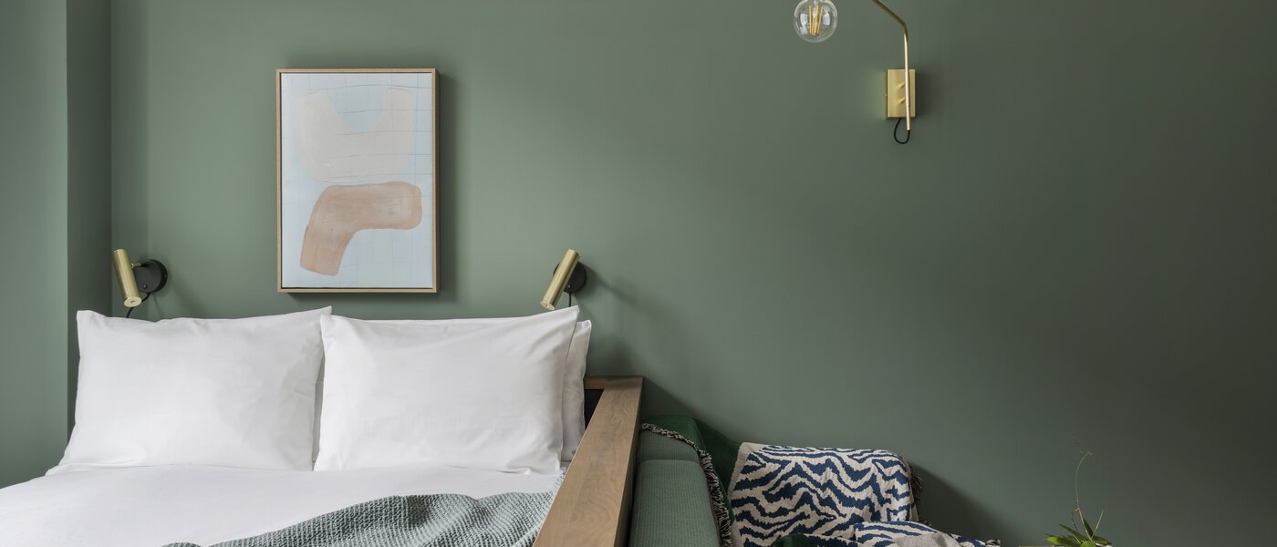 studio München Obersendling 01 sleeping area 13393