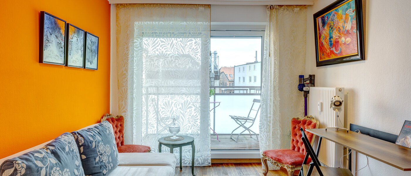 apartment München Maxvorstadt - Westen 01 living area 13405